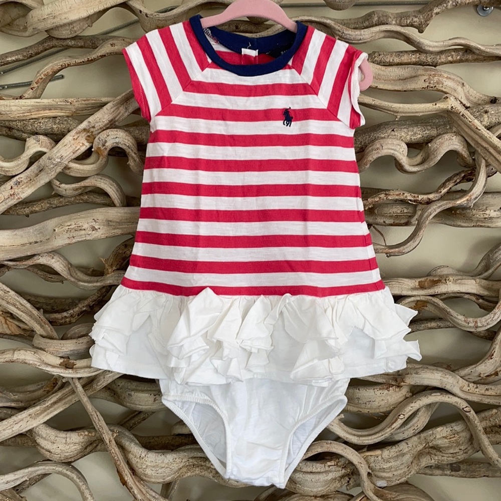 🇺🇸 Ralph Lauren Red White and Blue Dress 🇺🇸